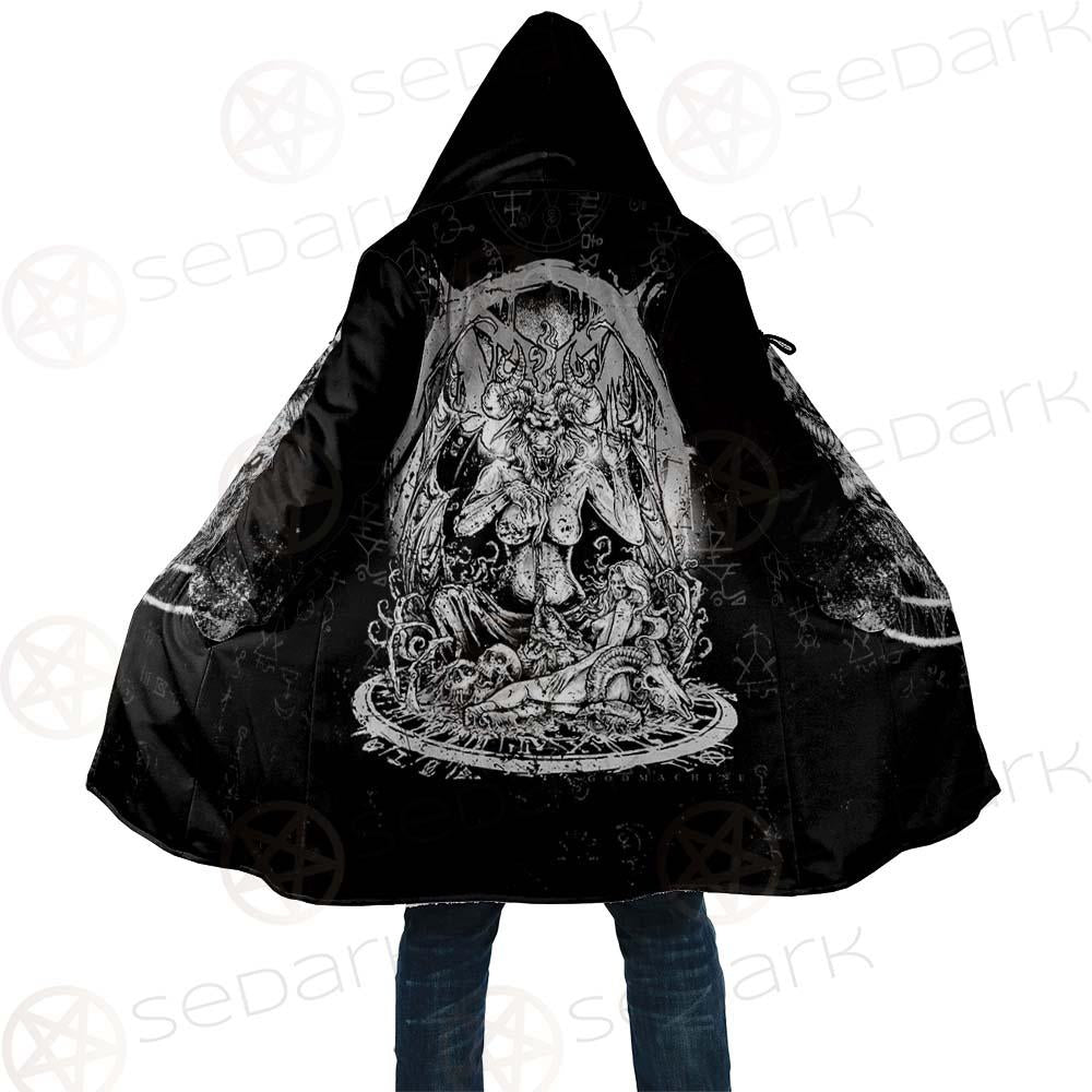 Skull Sigil Of Baphomet SED-0537 Cloak