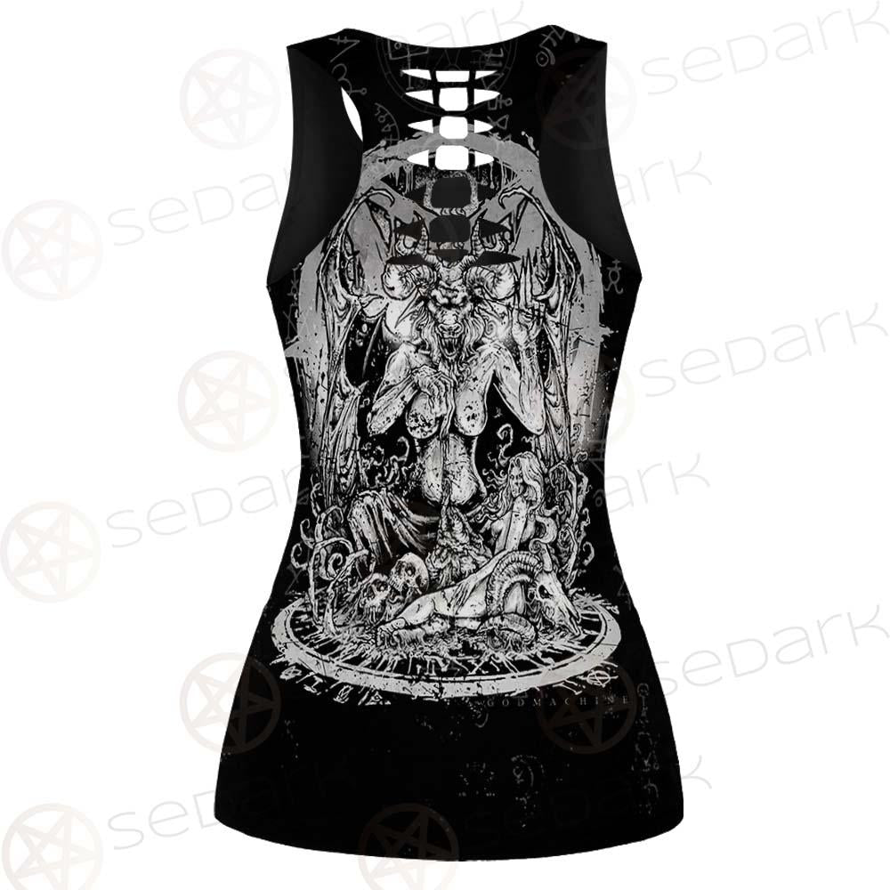 Skull Sigil Of Baphomet SED-0537 Women Tank Top