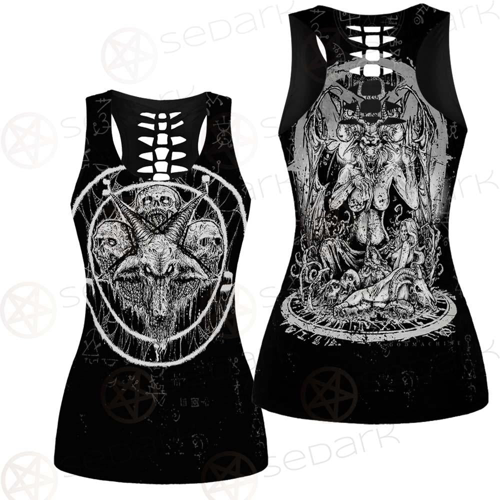 Skull Sigil Of Baphomet SED-0537 Women Tank Top