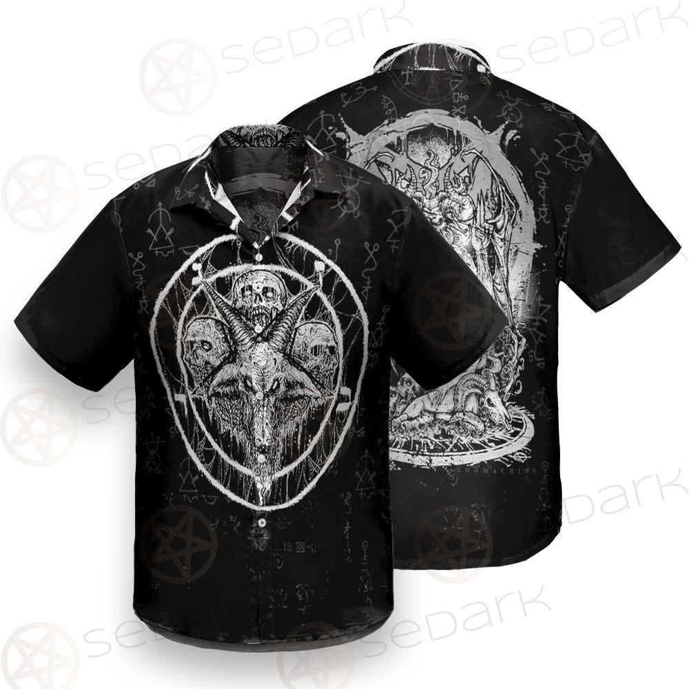 Skull Sigil Of Baphomet SED-0537 Shirt Allover