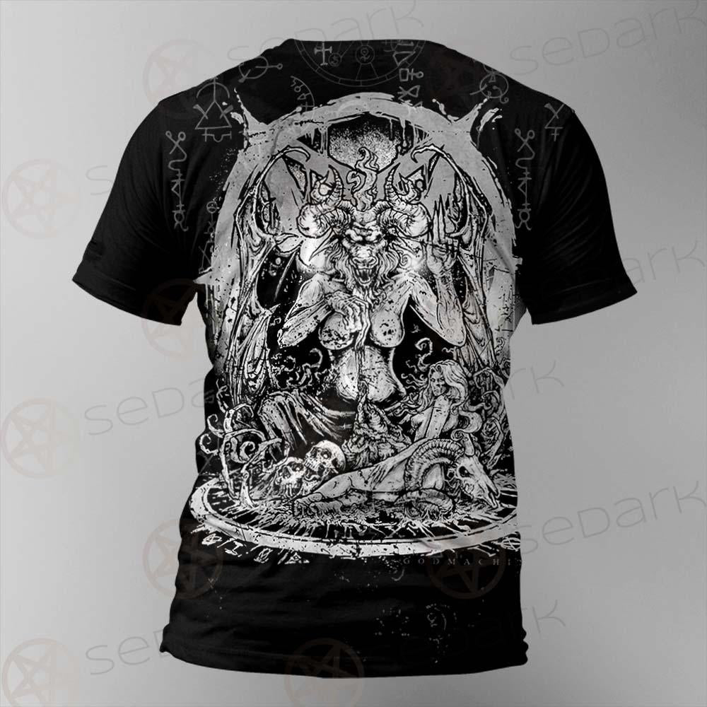 Skull Sigil Of Baphomet SED-0537 Unisex T-shirt