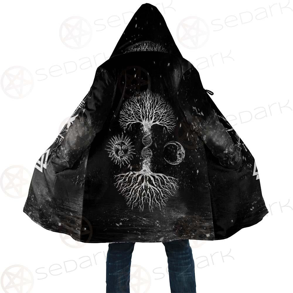 Viking Tree Of Life Sun And Moon SED-0546 Cloak