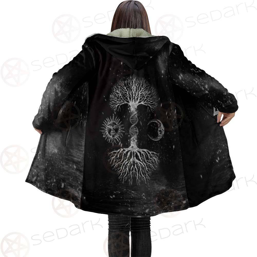 Viking Tree Of Life Sun And Moon SED-0546 Cloak