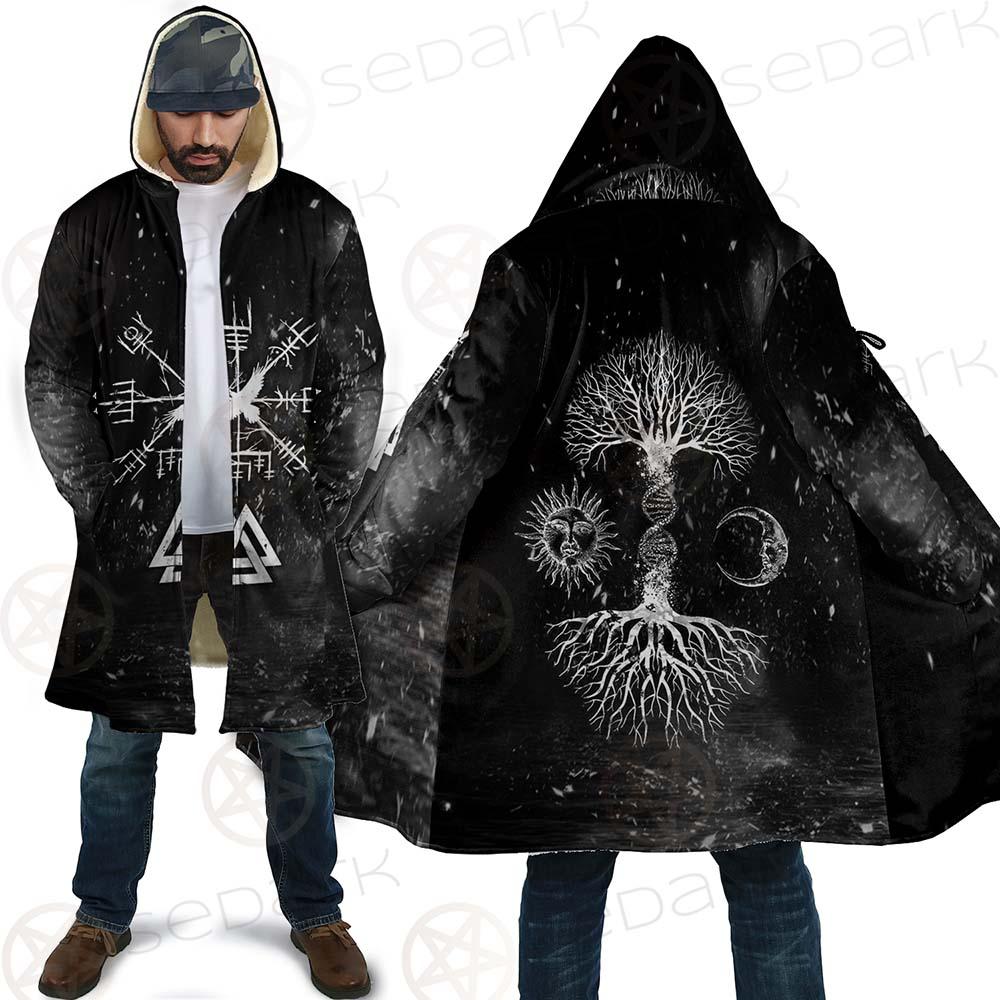 Viking Tree Of Life Sun And Moon SED-0546 Cloak