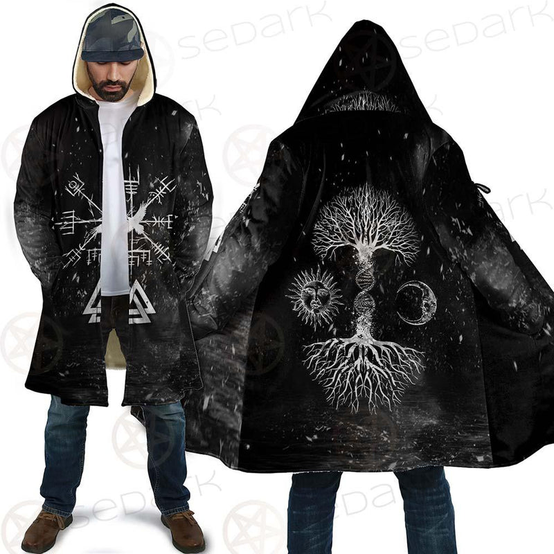 Viking Tree Of Life Sun And Moon SED-0546 Cloak