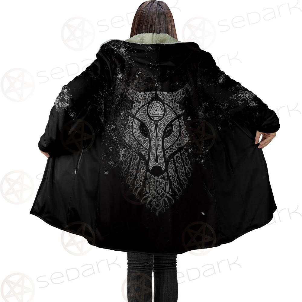 Viking Wolf Valknut SED-0578 Cloak