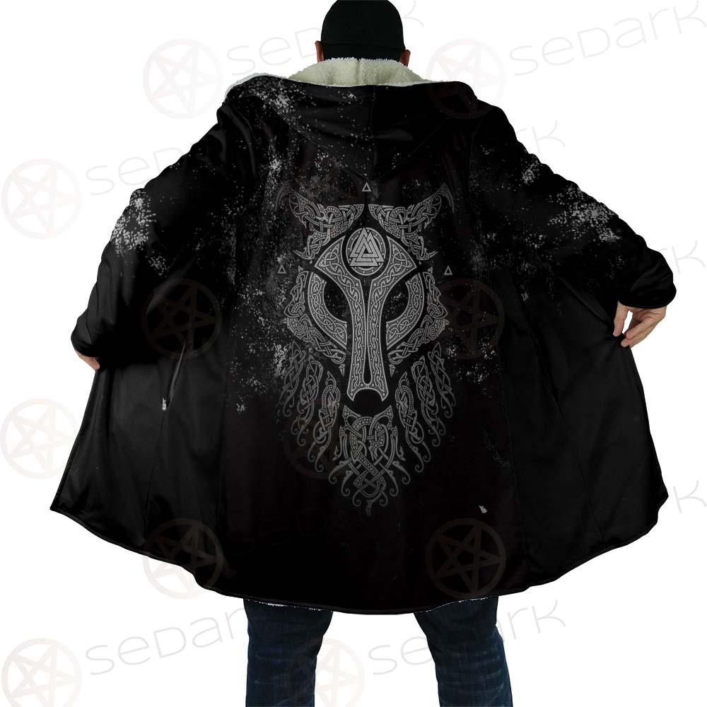 Viking Wolf Valknut SED-0578 Cloak