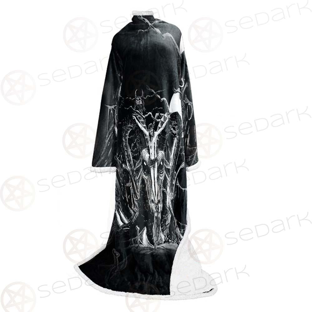 The Wine Of Satan SED-0584 Sleeved Blanket
