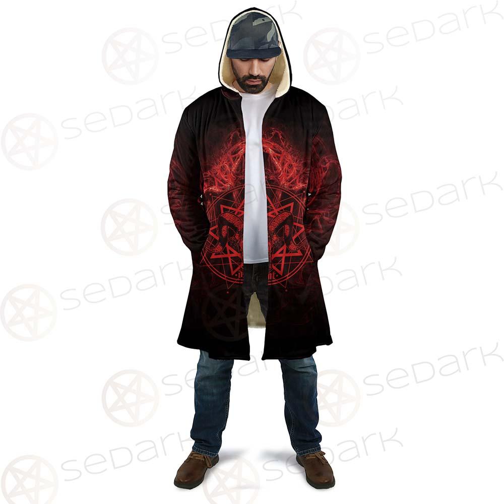 Satanic Burning Fire Flame SED-0585 Cloak