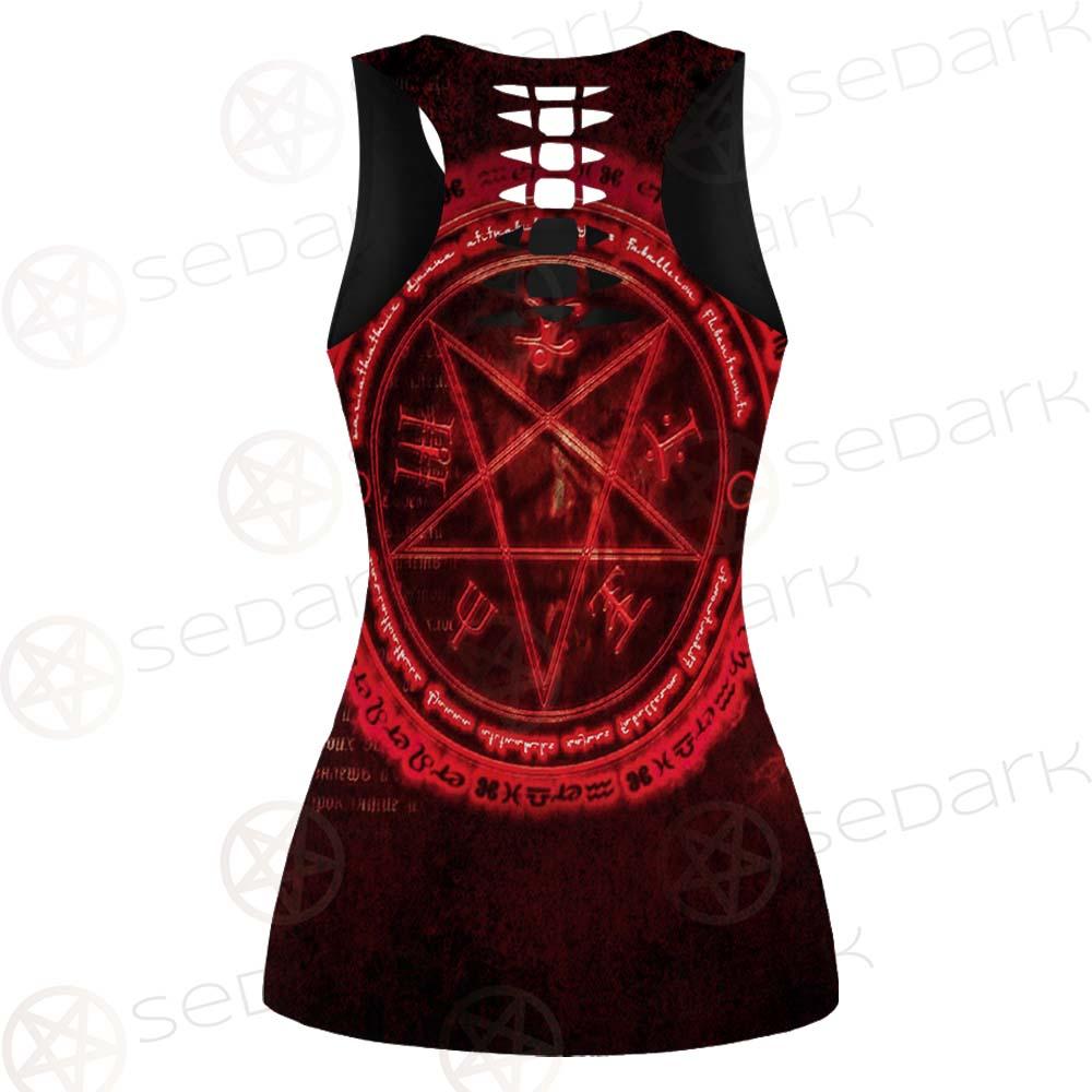 Satanic Red Art SED-0596 Women Tank Top