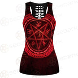 Satanic Red Art SED-0596 Women Tank Top
