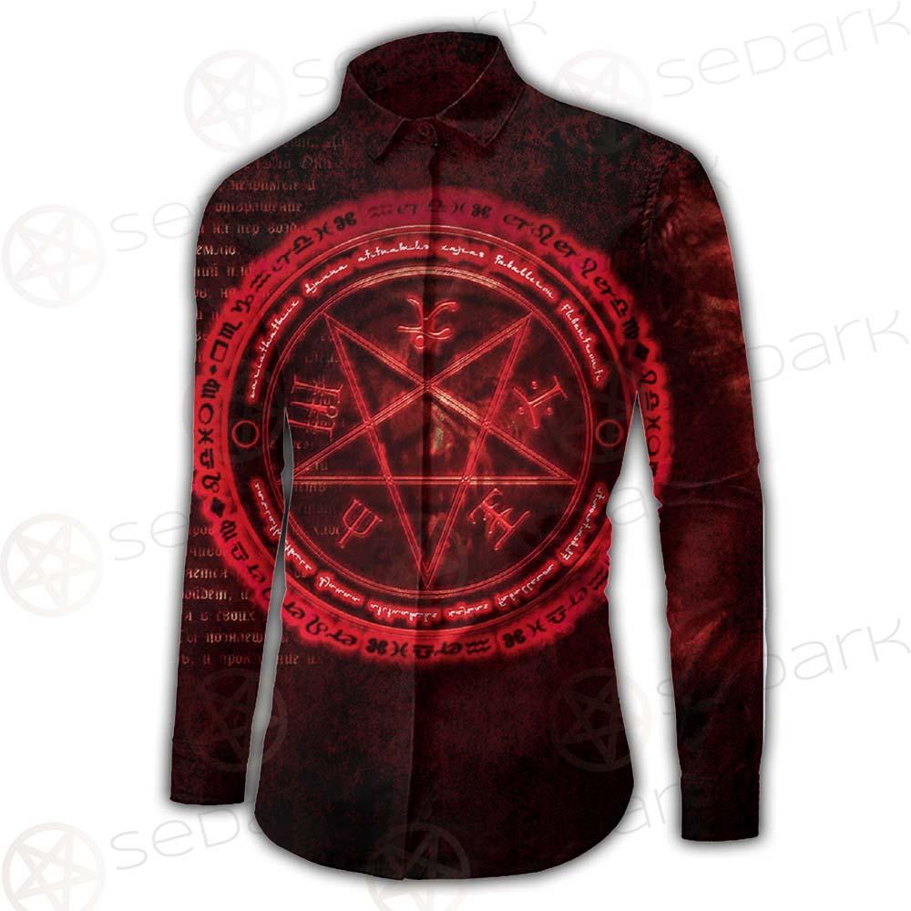 Satanic Red Art SED-0596 Shirt Allover