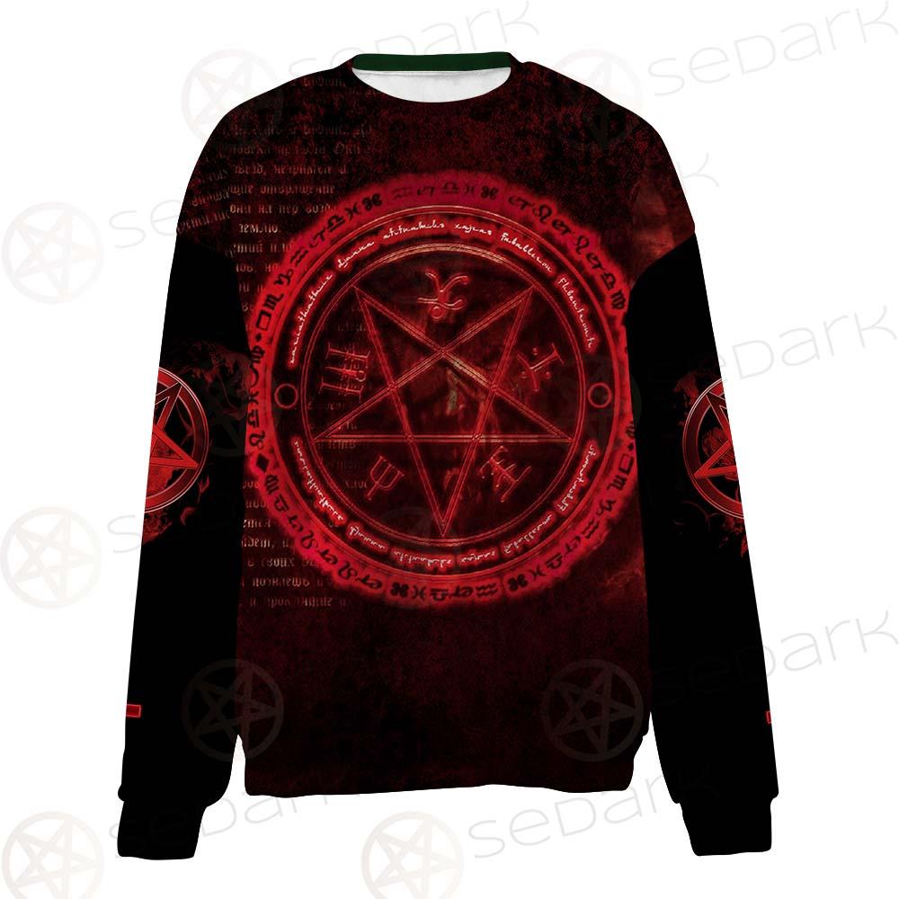 Satanic Red Art SED-0596 Unisex Sweatshirt