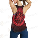 Satanic Red Art SED-0596 Women Tank Top