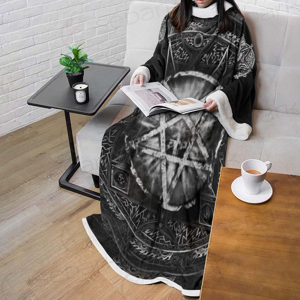 The Sigil Baphomet SED-0597 Sleeved Blanket