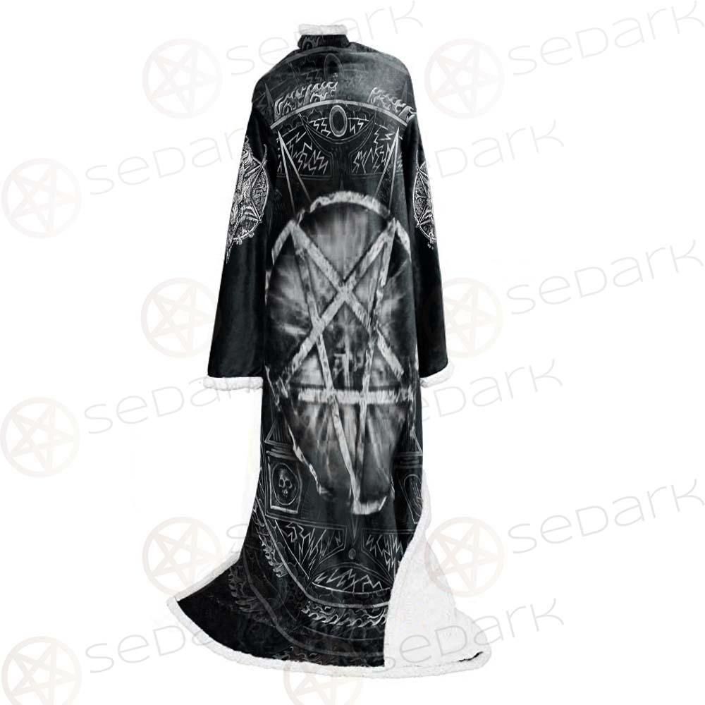 The Sigil Baphomet SED-0597 Sleeved Blanket