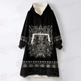Satanic The Dark Side SED-0599 Oversized Sherpa Blanket Hoodie