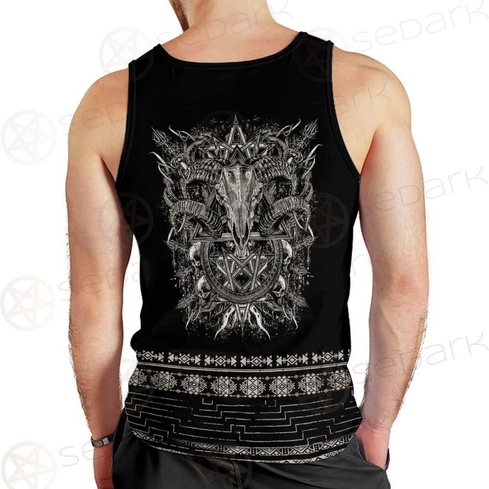 Satanic The Dark Side SED-0599 Men Tank-tops