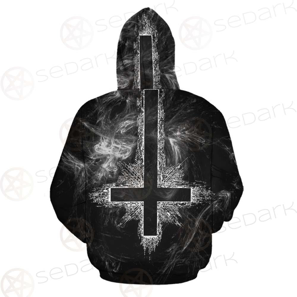 Satanic Goat Head Cross Inverted SED-0605 Hoodie & Zip Hoodie
