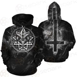 Satanic Goat Head Cross Inverted SED-0605 Hoodie & Zip Hoodie