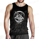 Baphoment And Satanic Symbols SED-0606 Men Tank-tops