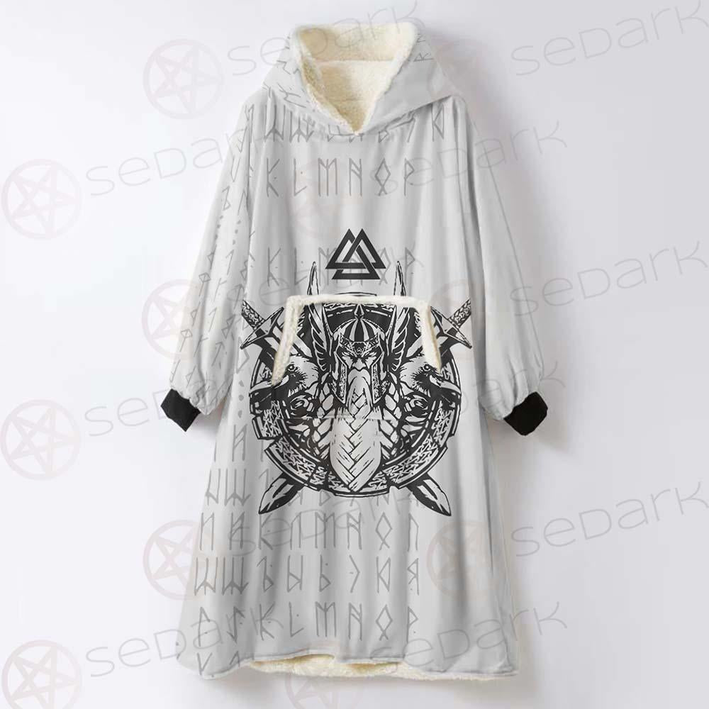 God Odin SED-0608 Oversized Sherpa Blanket Hoodie