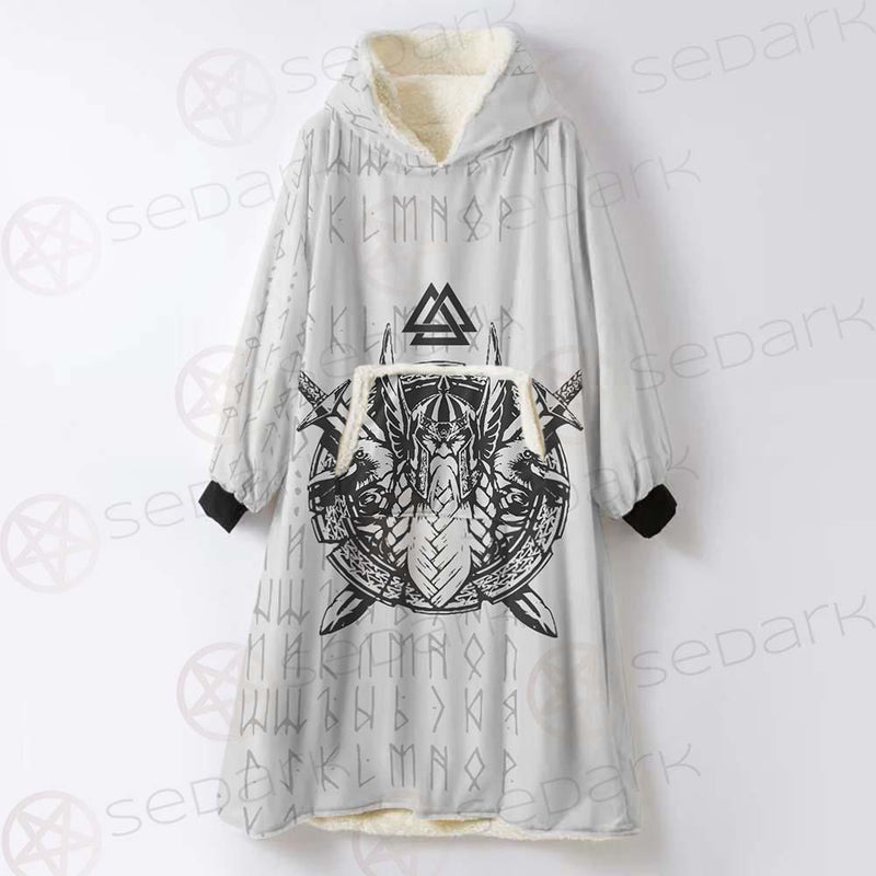 God Odin SED-0608 Oversized Sherpa Blanket Hoodie