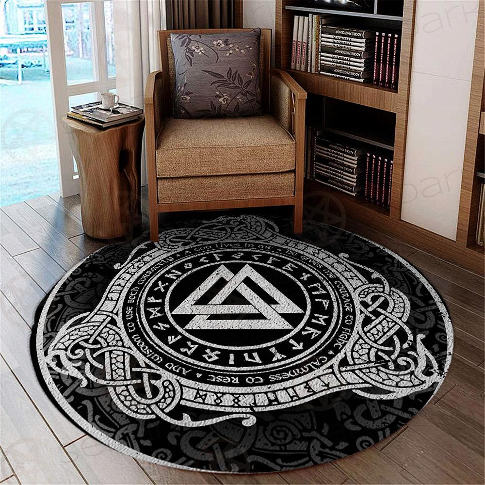 Viking A God Lives In Me SED-0618 Round Carpet