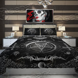 Sigil Of Baphomet Inverted Cross SED-0619 Bed set