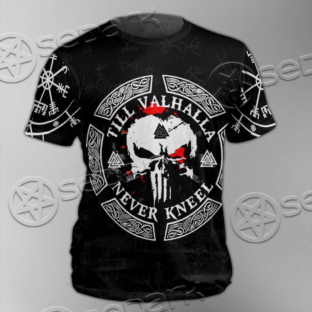 Skull Viking Valhalla SED-0685 Unisex T-shirt