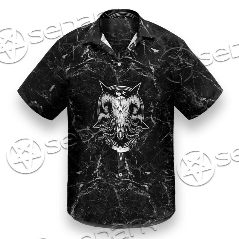 Hail Satan And Trust No One SED-0719 Shirt Allover