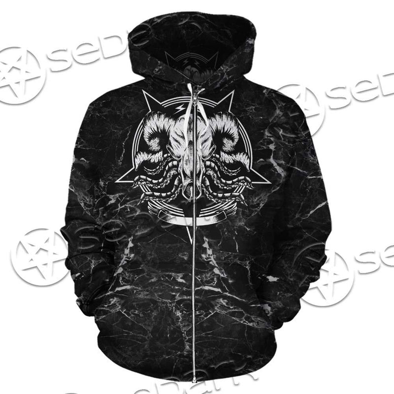 Hail Satan And Trust No One SED-0719 Hoodie & Zip Hoodie