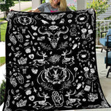 Gothic Witchy Witchcraft SED-0741 Quilt