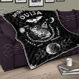 Gothic Ouija Board Cat SED-0742 Quilt