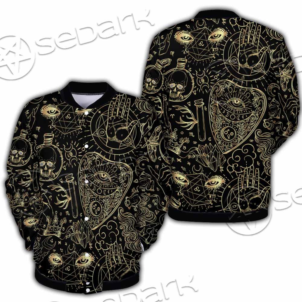 Gothic Witchy Witchcraft SED-0746 Button Jacket