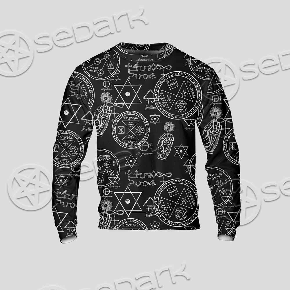 Gothic Witchy Occult SED-0747 Unisex Sweatshirt