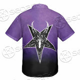Gradiant Baphomet Purple SED-0759 Shirt Allover
