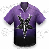 Gradiant Baphomet Purple SED-0759 Shirt Allover