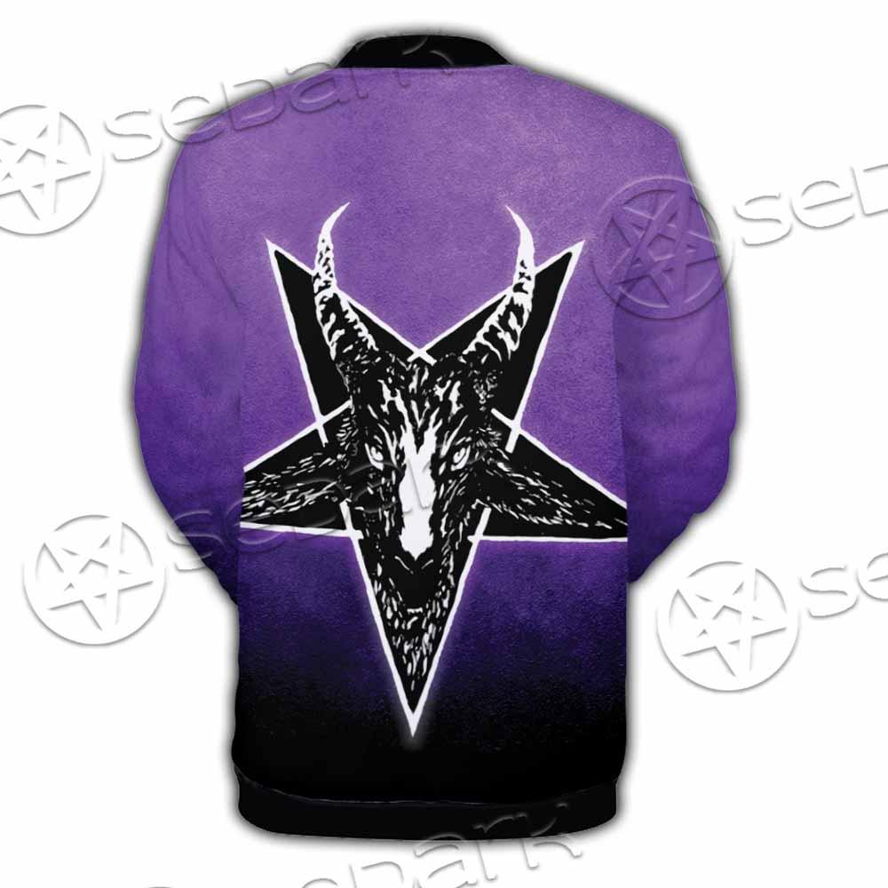 Gradiant Baphomet Purple SED-0759 Button Jacket