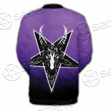 Gradiant Baphomet Purple SED-0759 Button Jacket