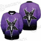 Gradiant Baphomet Purple SED-0759 Button Jacket