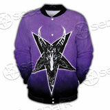 Gradiant Baphomet Purple SED-0759 Button Jacket