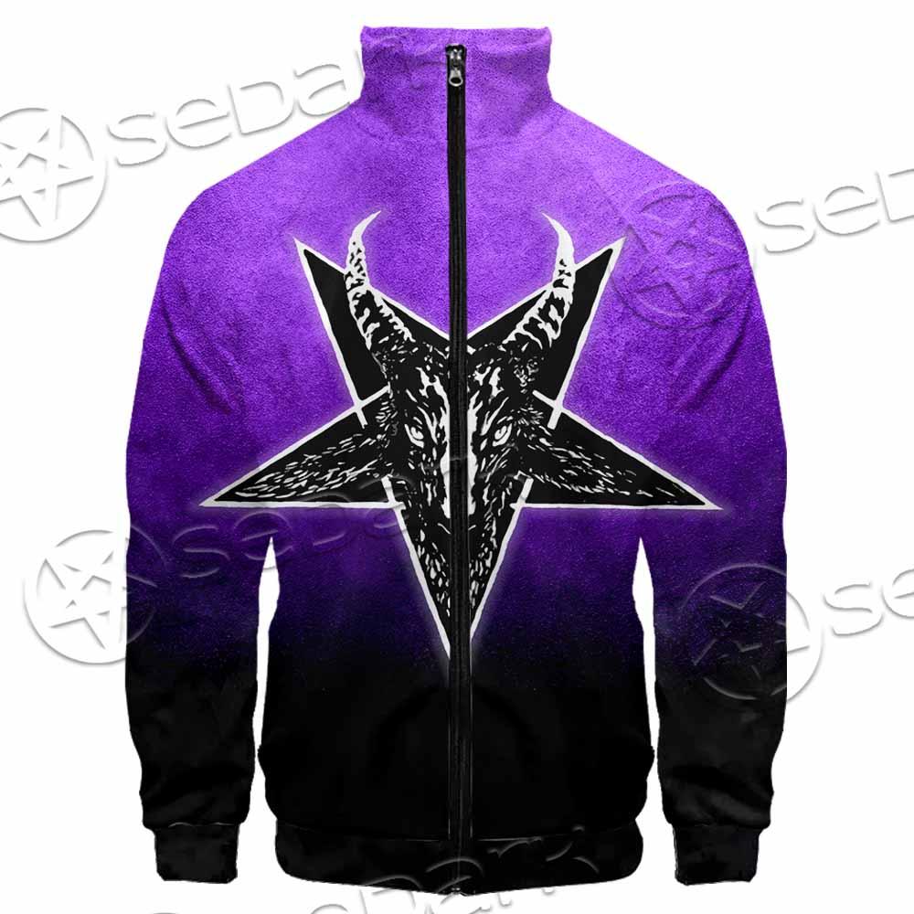 Gradiant Baphomet Purple SED-0759 Jacket