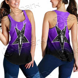 Gradiant Baphomet Purple SED-0759 Women Tank Top