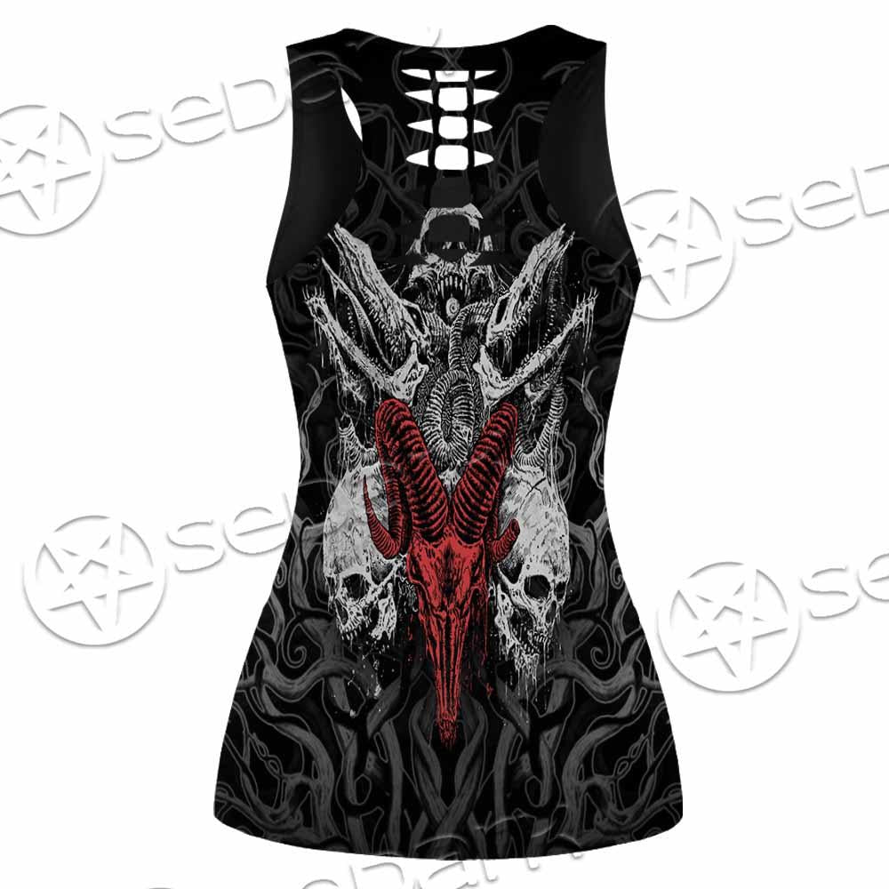 Skull Goat Head SED-0770 Women Tank Top