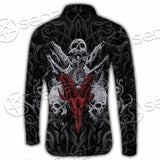Skull Goat Head SED-0770 Shirt Allover