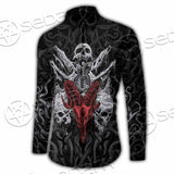 Skull Goat Head SED-0770 Shirt Allover