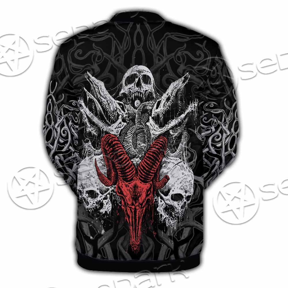 Skull Goat Head SED-0770 Button Jacket