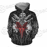 Skull Goat Head SED-0770 Hoodie & Zip Hoodie