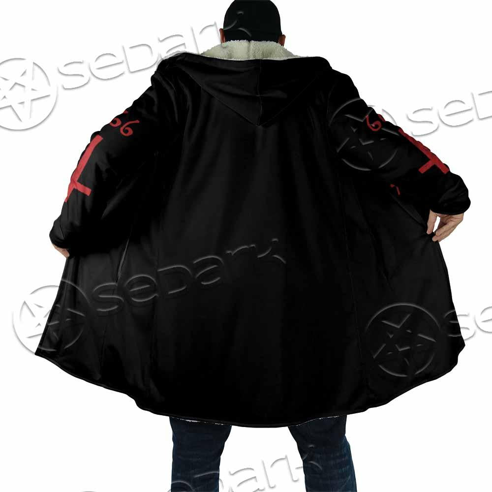 Goat Head Red 666 SED-0792 Cloak